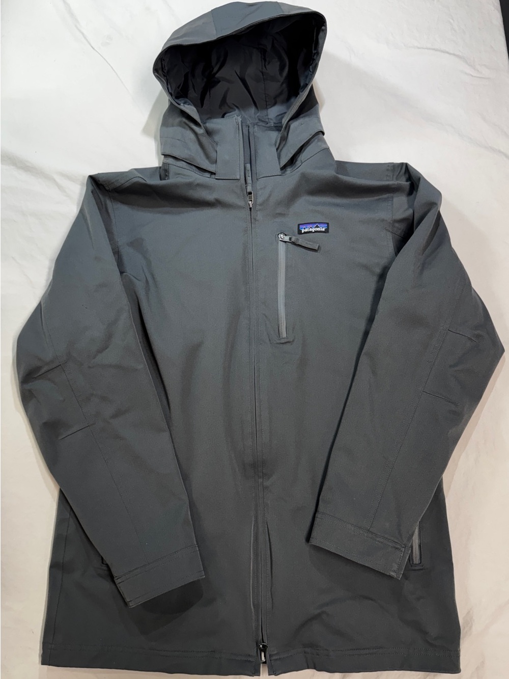 *Outer Shell Only* PATAGONIA Tres 3-in-1 H2no Men's Grey Parka Jacket Sz M